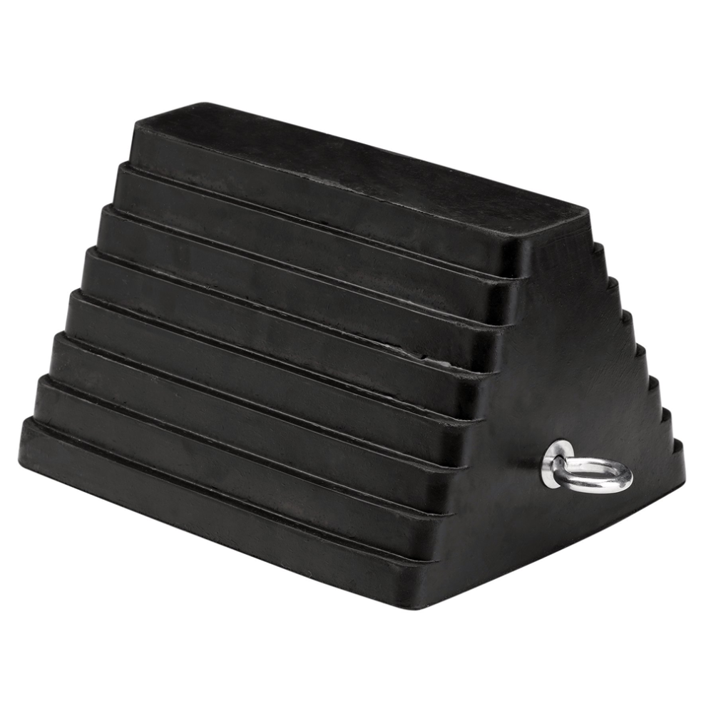 Draper Rubber Wheel Chocks - Single Rubber Wheel Chock, 10 Tonne