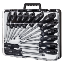 Draper SET 6 - 14PC SET - REGULAR(L2) Hard Grip Screwdriver Set with Draper TX-STARÂ (14 Piece)
