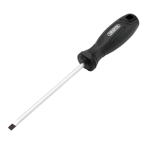 Draper Draper SL5.5X125MM SLOTTED PARALLEL S Slotted Hard Grip Screwdrivers