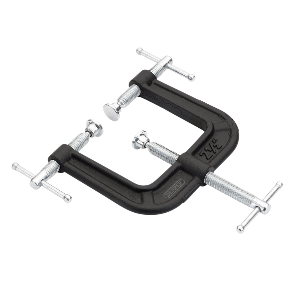 Draper 3 Way G Clamp 63MM 70mm - Image 7