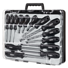 Draper SET 5 - 14PC SET - REGULAR (L) Hard Grip Screwdriver Set (14 Piece)