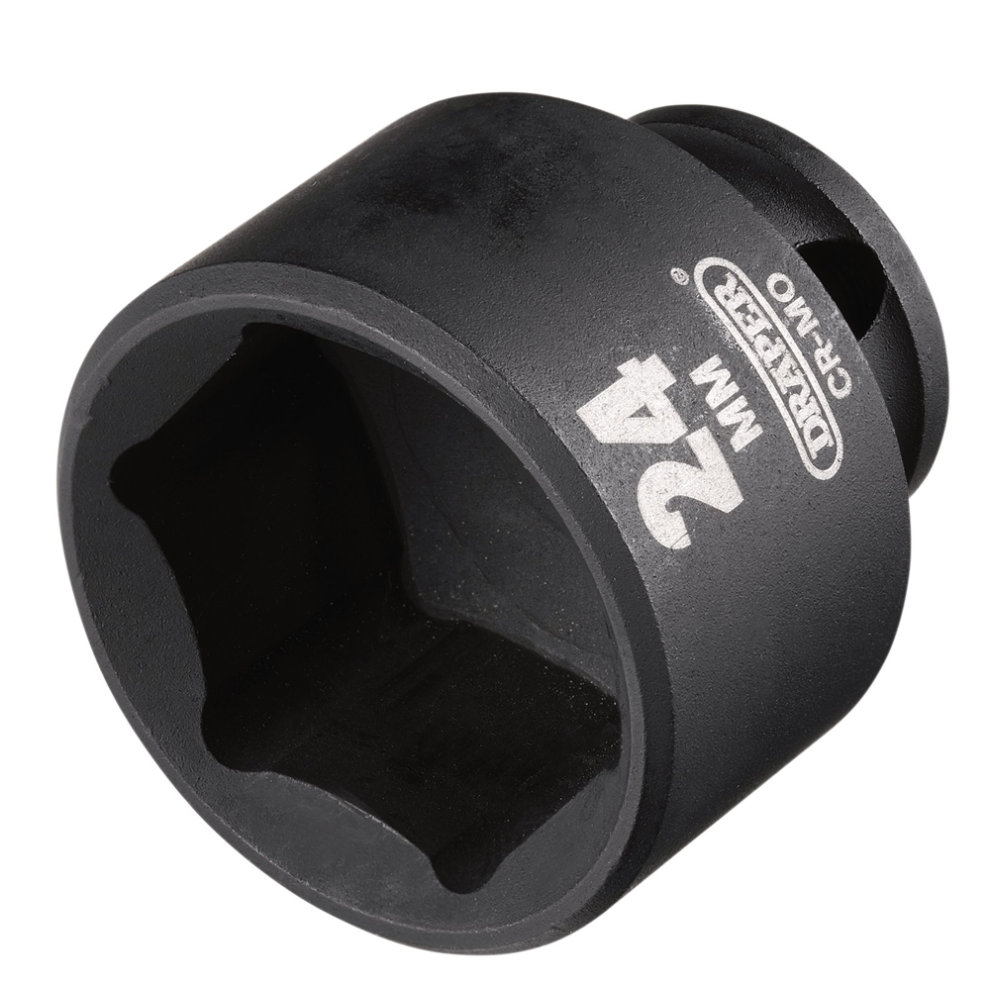 Draper 24Mm Impact Socket 3/8Dr Metric Impact Sockets