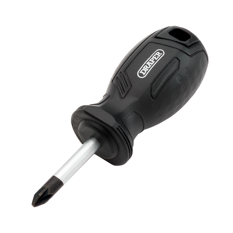 Draper Pz2x38mm Pozi Screwdriver Pozi Hard Grip Screwdrivers
