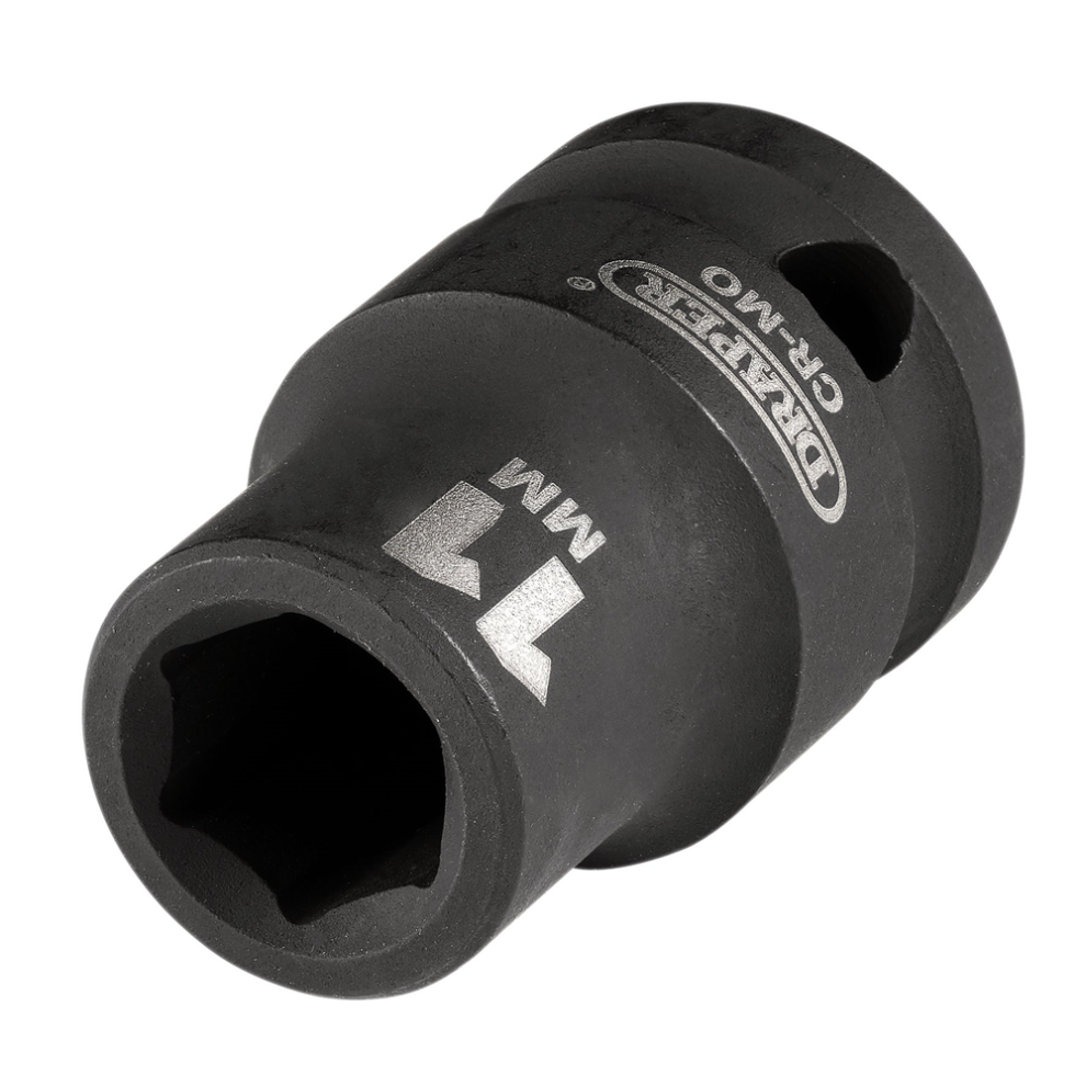 Draper 11MM IMPACT SOCKET 1/2DR Metric Impact Sockets, 1/2" Sq. Dr.