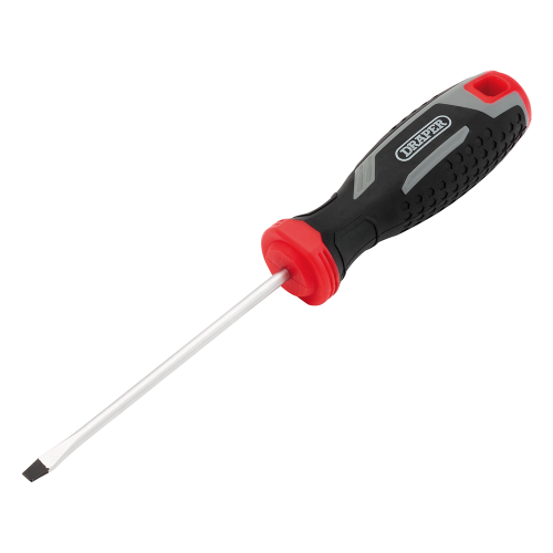 Draper Draper SL4X100MM SLOTTED SCREWDRIVER Slotted Soft Grip Screwdrivers