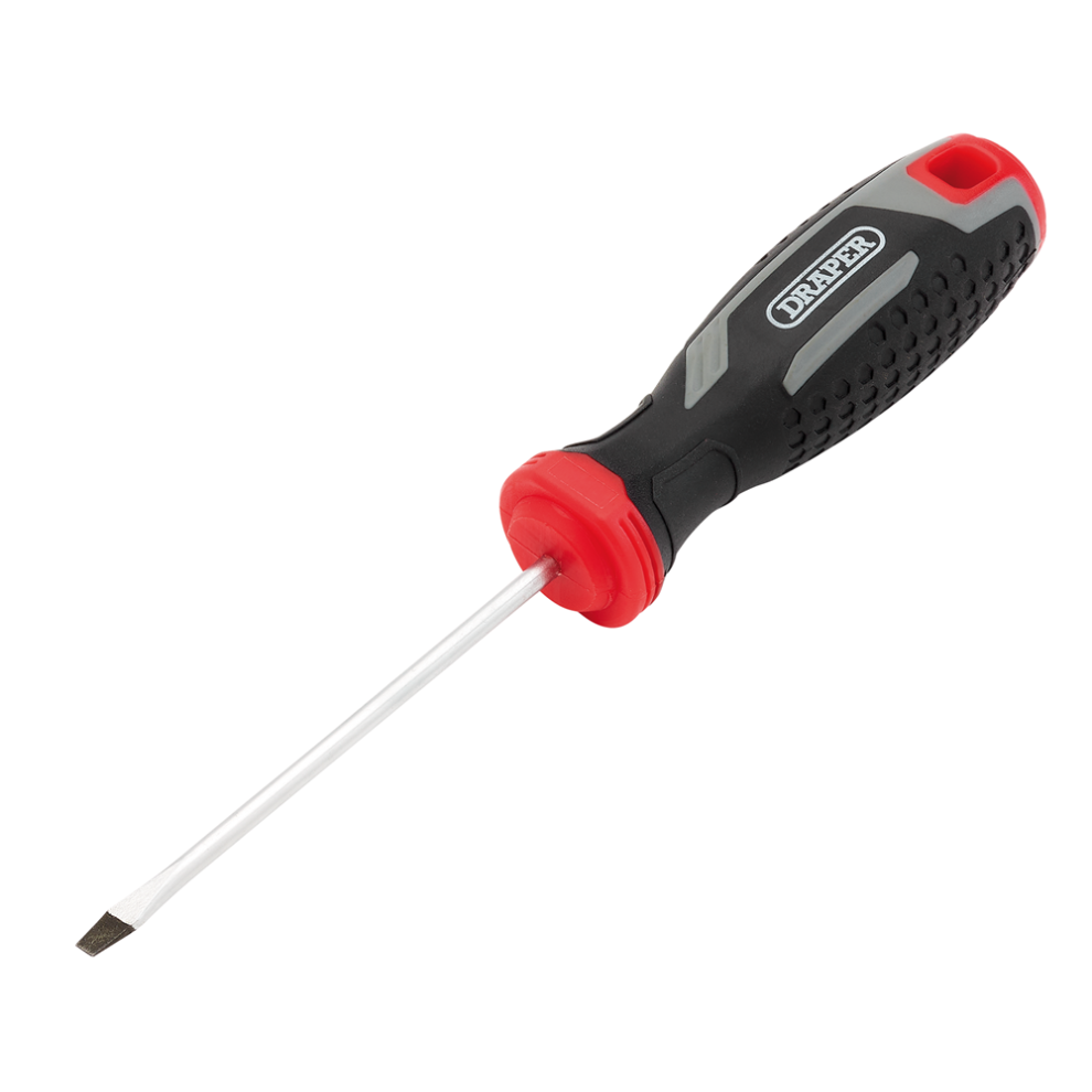 Draper 13385 Slotted Soft Grip Screwdriver, SL3 x 75mm - Image 7