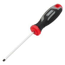 Draper SL4X100MM SLOTTED PARALLEL SCR Slotted Soft Grip Screwdrivers