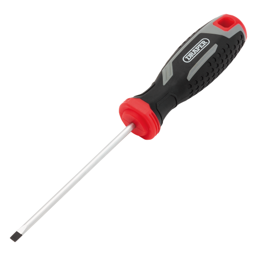 Draper Draper SL4X100MM SLOTTED PARALLEL SCR Slotted Soft Grip Screwdrivers