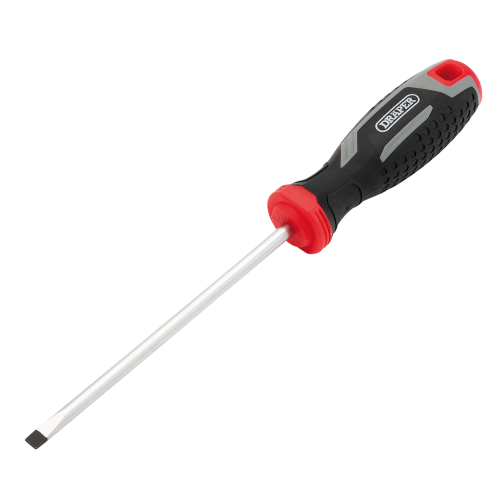 Draper Draper SL5.5X125MM SLOTTED PARALLEL S Slotted Soft Grip Screwdrivers