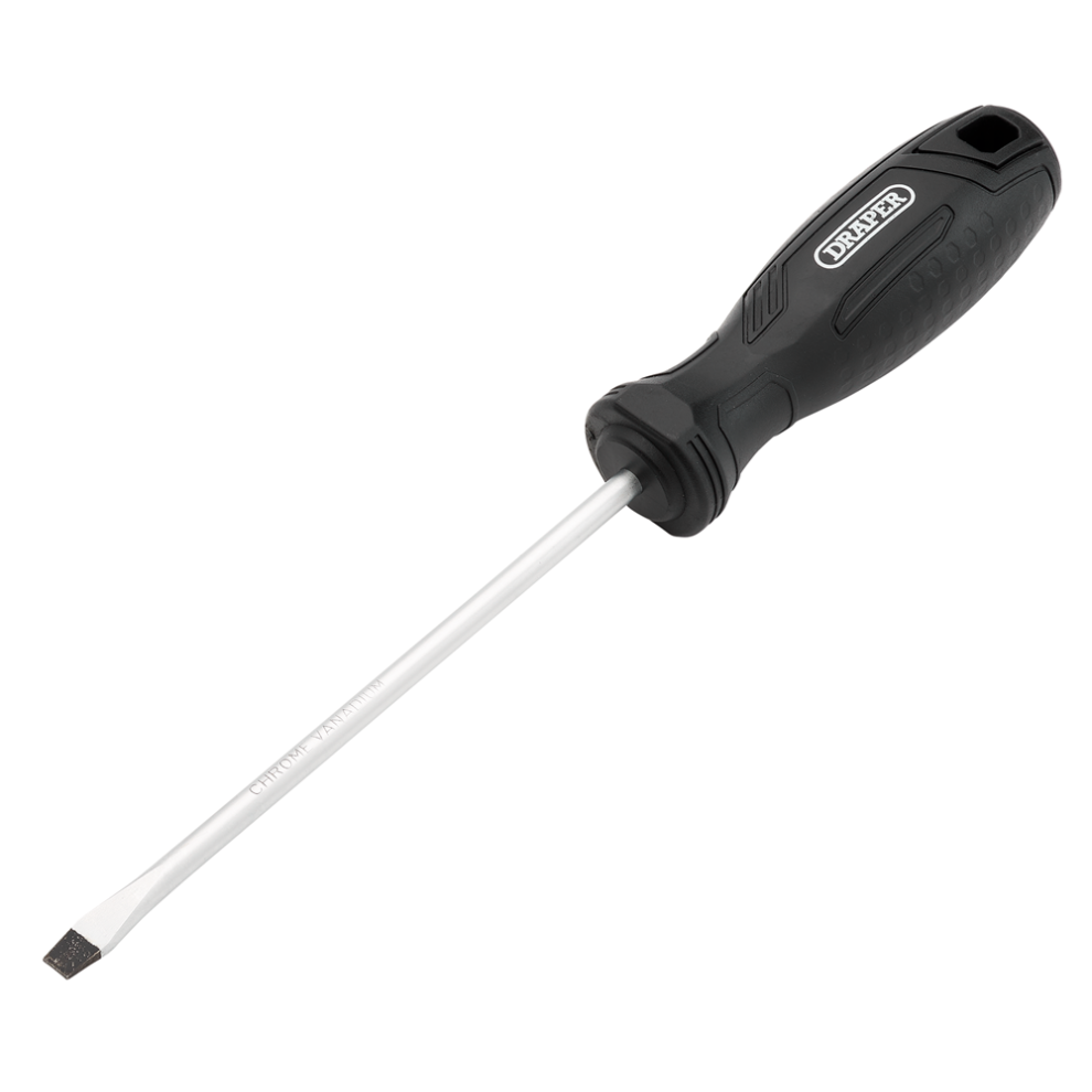 Draper Sl5.5x125mm Slotted Screwdrive Slotted Hard Grip Screwdrivers