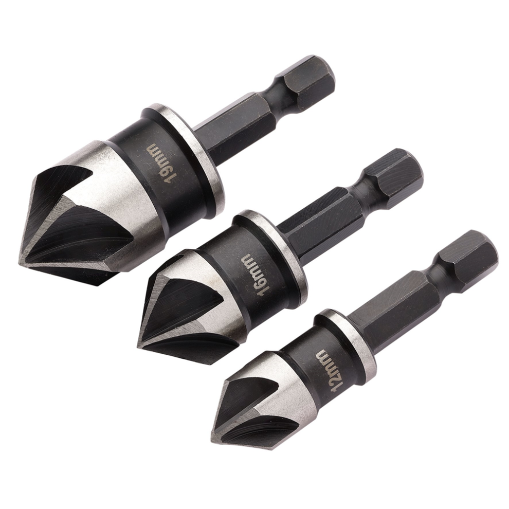 Draper Countersink Bit Set (3 Piece) Pk 1 12430 - Image 8
