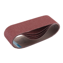 Draper DETAIL SANDING SHEET 80G 9239 09239 Cloth Sanding Belt, 75 x 533mm (Pack of 5)