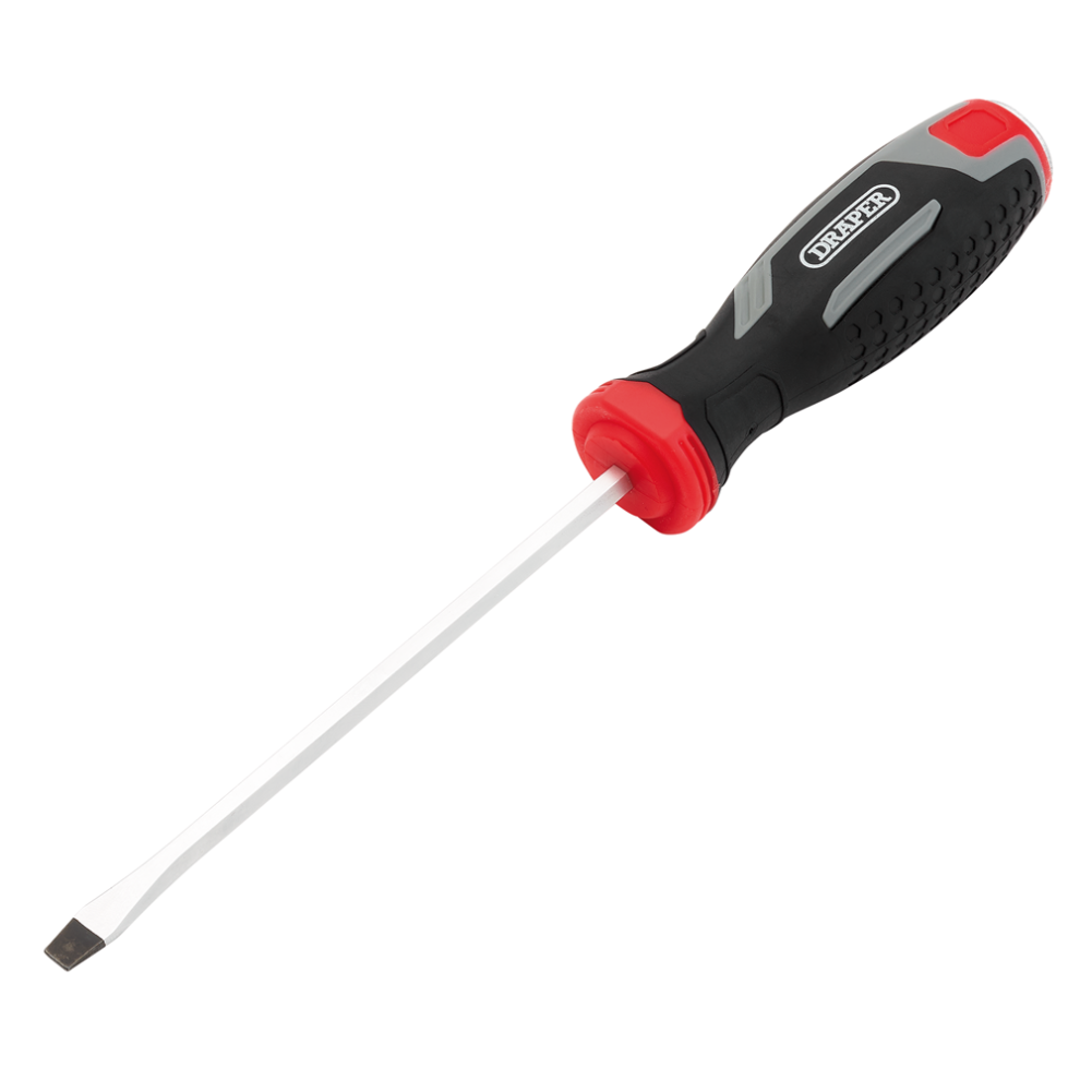 Draper 13461 Pound Thru Slotted Soft Grip Screwdriver SL55 x 125mm - Image 7