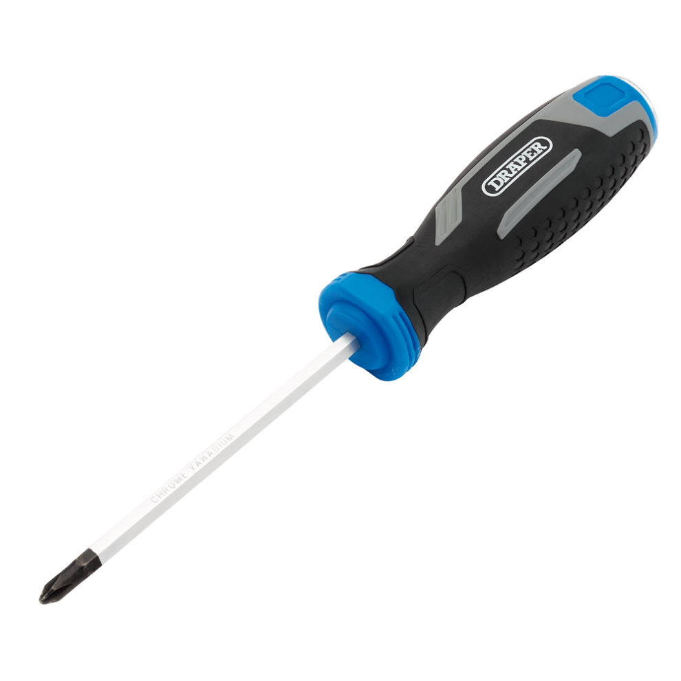 Draper PH1X100MM PHILIPS POUND THRU S Pound Thru Soft Grip Screwdrivers
