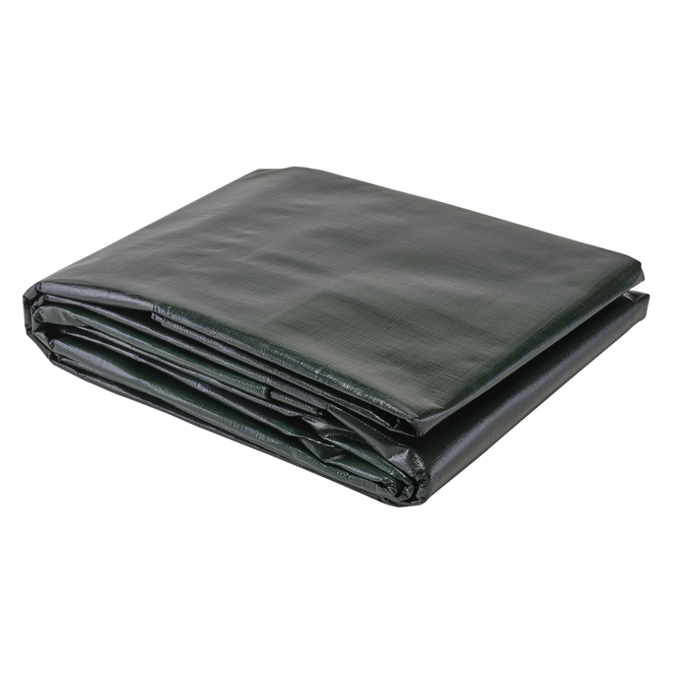 Draper HD POLYETHELENE TARPAULIN 4X6M 13488 Heavy-Duty Polyethylene Tarpaulin, 4 x 6m, Green