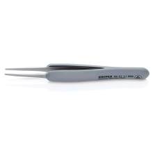 Draper RUBBER TWEEZERS ESD S/STEEL 13195 13195 ESD Precision Tweezers with rubber handles ESD