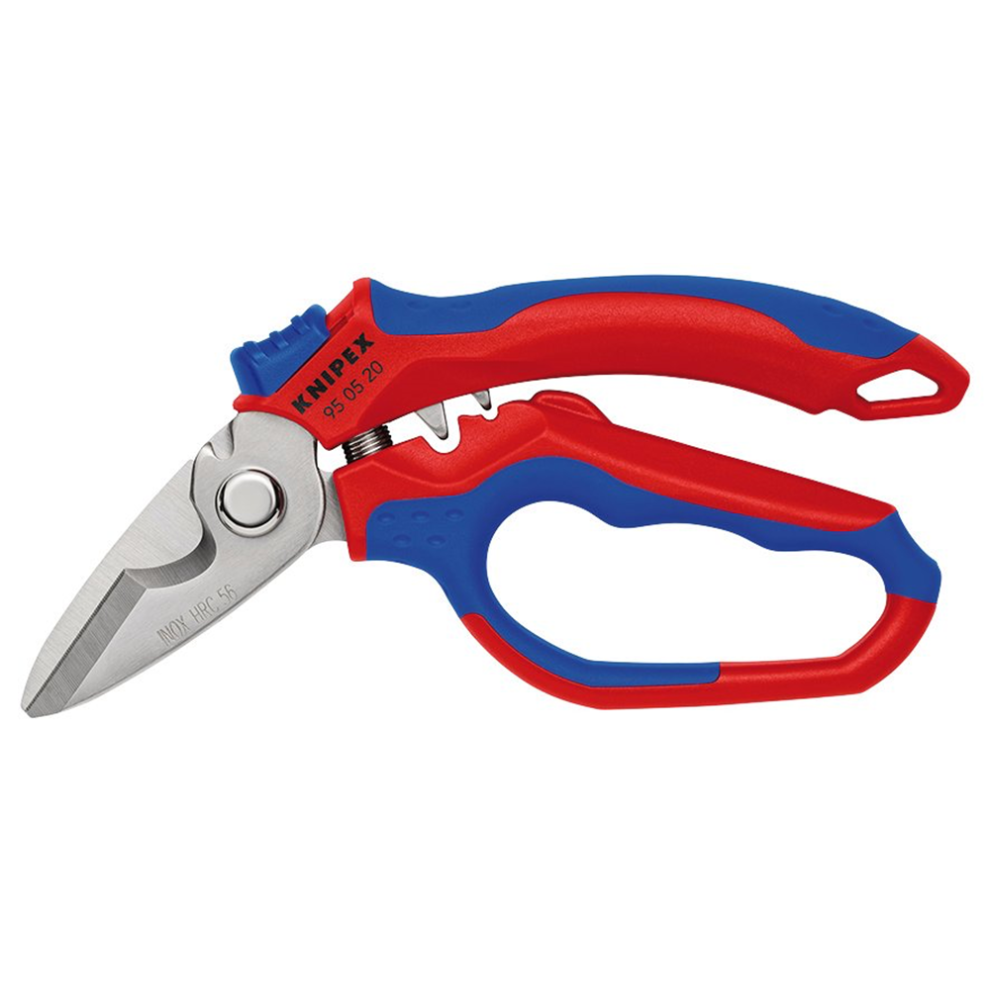 Knipex Draper Angled Electricians Shears 20290 20290 95 05 20 Sb Angled Electricians Shears, 160Mm