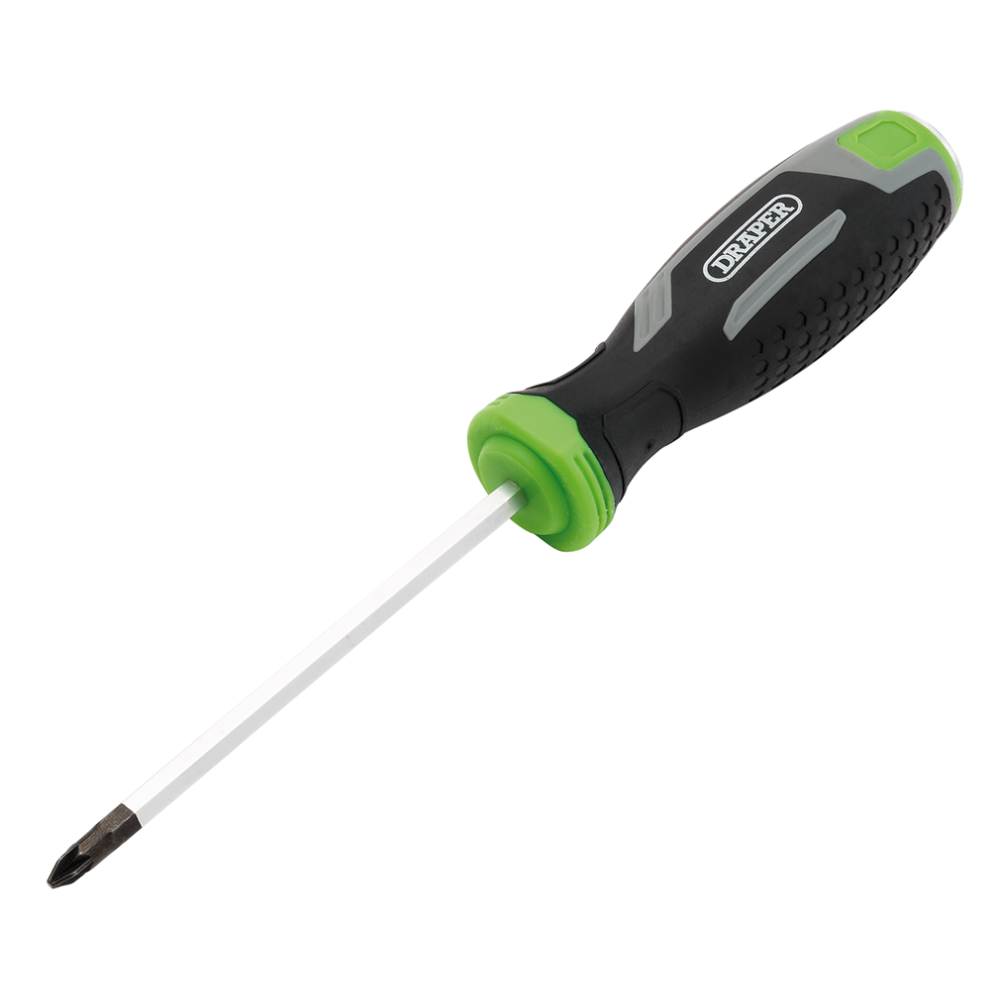 Draper 13447 Pound Thru Pozi Soft Grip Screwdriver PZ1 x 100mm - Image 7
