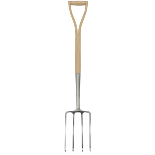 Draper Draper JUNIOR HERITAGE DIGGING FORK 08969 Heritage Junior Stainless Steel Digging Fork