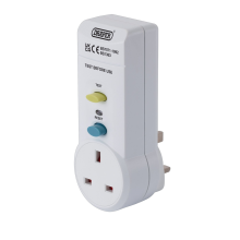 Draper RCD ADAPTOR 13 AMP 10205 10205 RCD Adaptor, 230-240V, 13 AMP