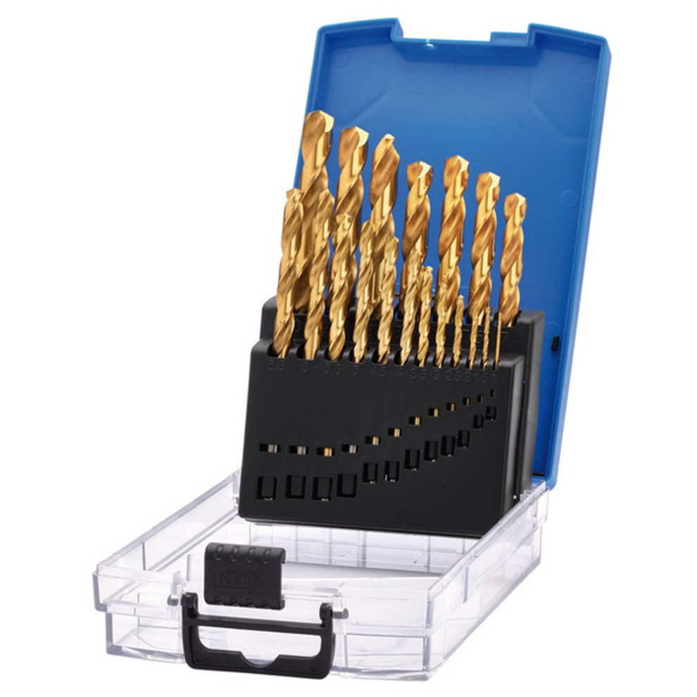 B&Q - Hss Titanium Nitride Coated Drill Bit Set (19 Piece) 08885 - Image 10