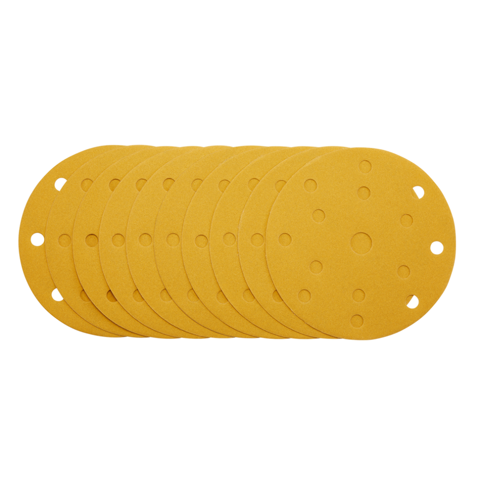 Draper Gold Hook And Loop Sanding Discs 150Mm - Image 6