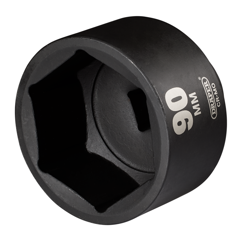 Draper 90MM IMPACT SOCKET 1DR 08507 HI-TORQÃ Impact Sockets, 1" Sq. Dr