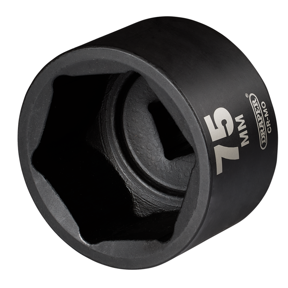 Draper 75MM IMPACT SOCKET 1DR 08504 HI-TORQÃ Impact Sockets, 1" Sq. Dr