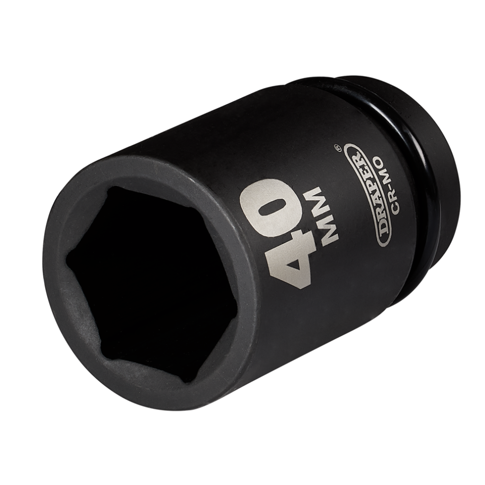 Draper Black Hi Torq 1" Drive Deep Hexagon Impact Socket - Image 9