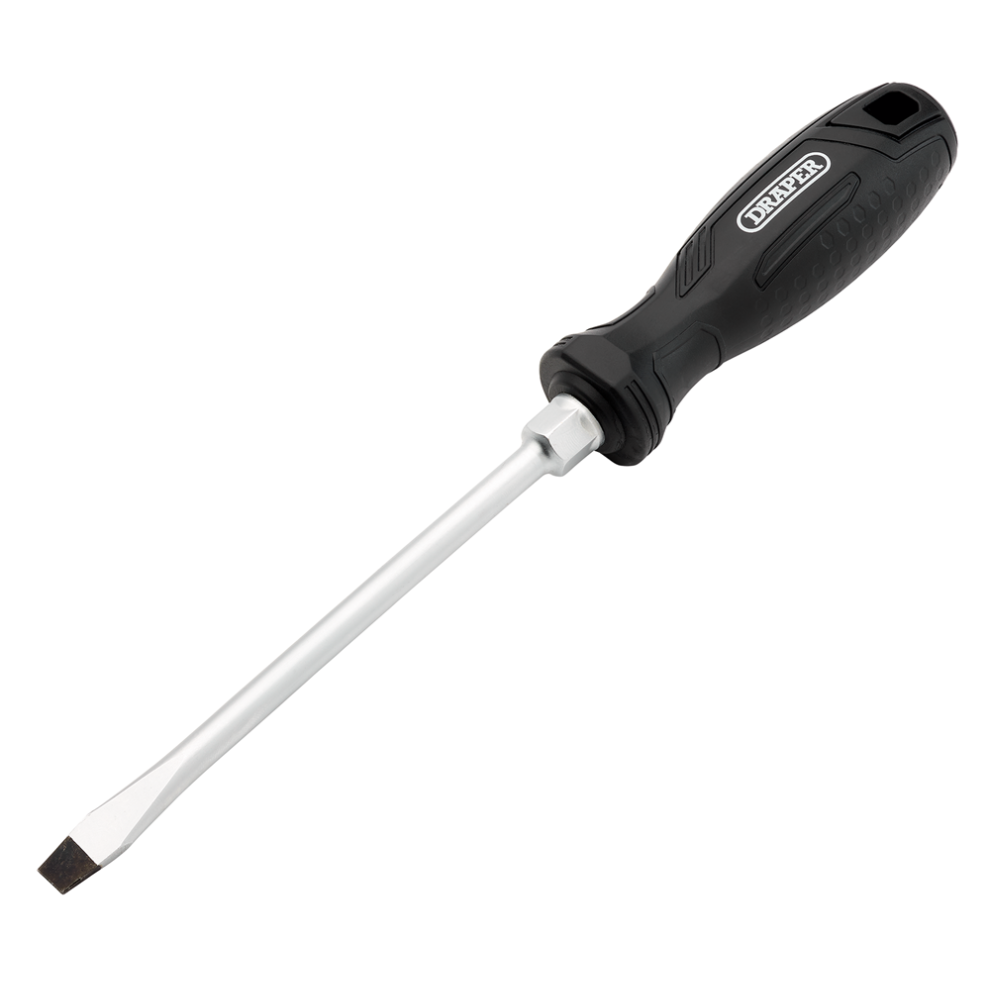 Draper 13552 Slotted Hard Grip Screwdriver, 8 x 150mm - Image 7