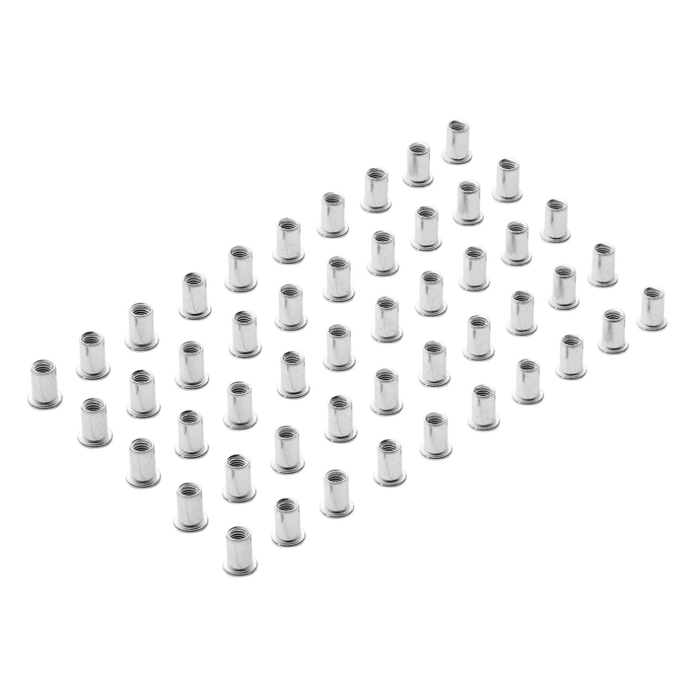 Draper Threaded Insert Rivnut M8x50 04054 Zinc Plated Threaded Insert Rivet Nuts 5059482050541