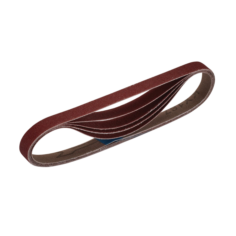 Draper Detail Sanding Sheet Assrt 8690 08690 Cloth Sanding Belt, 13 X 457Mm (Pack Of 5)