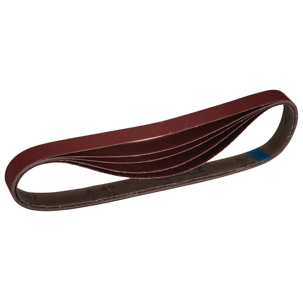 Draper Detail Sanding Sheet 80G 8702 08702 Cloth Sanding Belt, 25 X 762Mm (Pack Of 5)