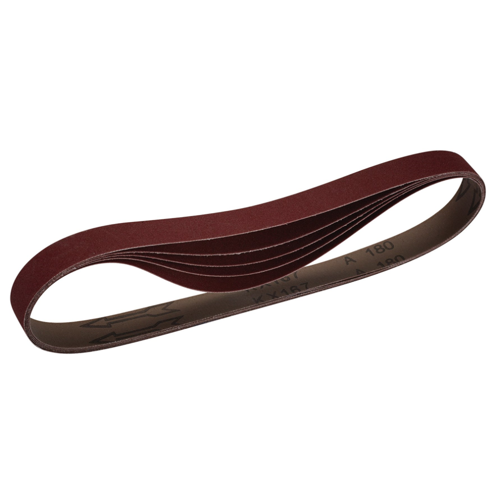 Draper Detail Sanding Sheet 120G 8694 08694 Cloth Sanding Belt, 25 X 762Mm (Pack Of 5)