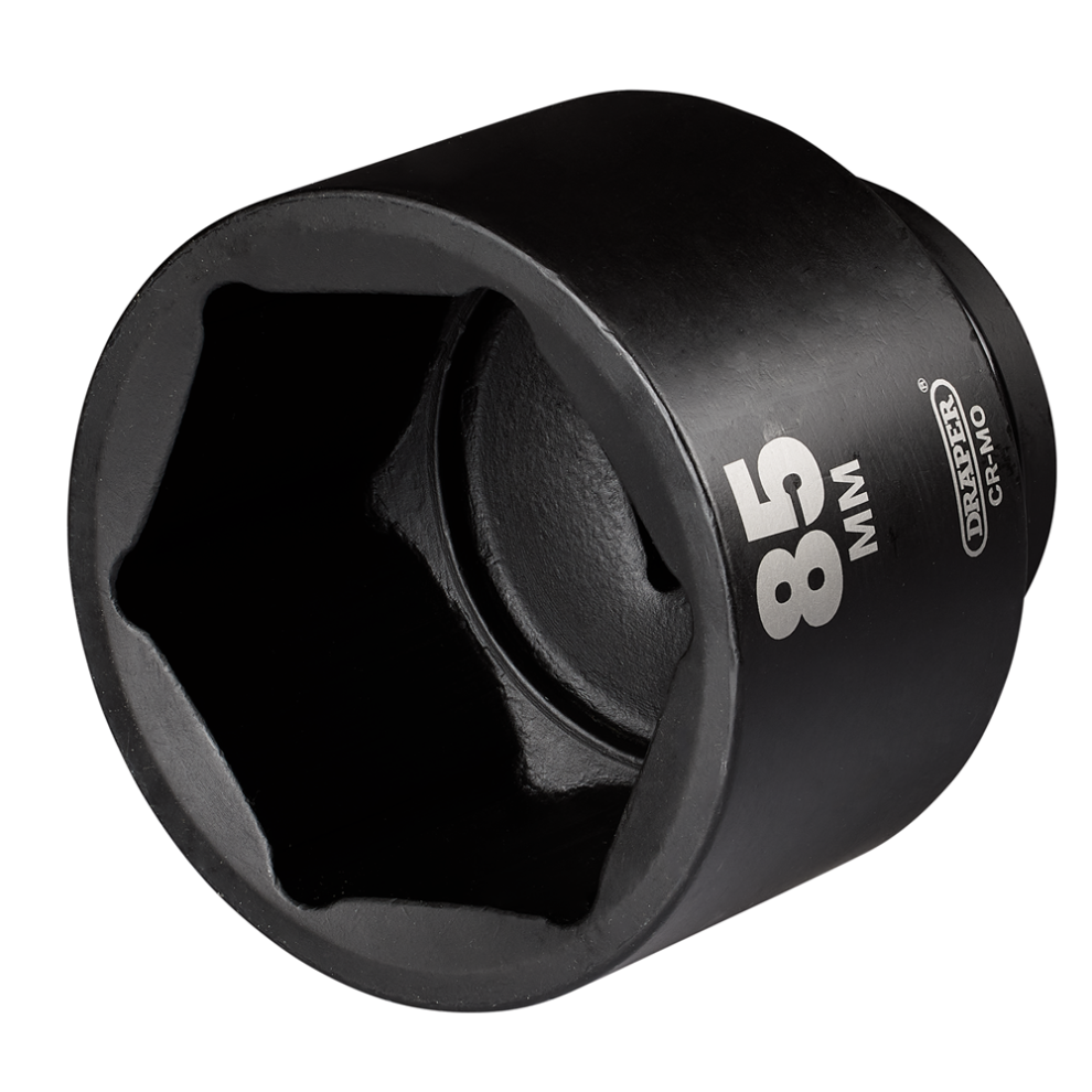 Draper Black Hi Torq 1" Drive Deep Hexagon Impact Socket - Image 7