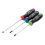 Draper Draper SET 1 - 3PC SET - POUND THRU S Pound Thru Soft Grip Screwdriver Set (3 Piece) 1