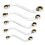 Draper Draper 5PC S RATCHET SPANNER SET 03947 HI-TORQÂ Double Ring Ratchet S-Shape Spanner Set (5 Piece) 1