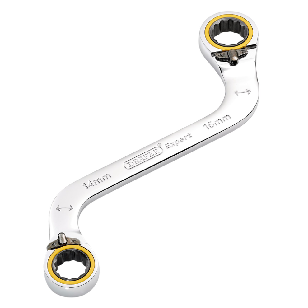 Draper Expert Hi Torq Double Ring Ratchet S Spanner - Image 7