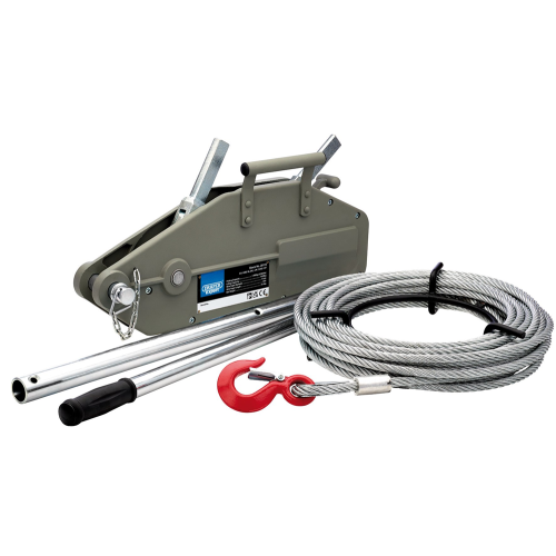 Draper Draper WIRE ROPE PULLER 1600KG 20115 20115 Wire Rope Puller, 1600kg