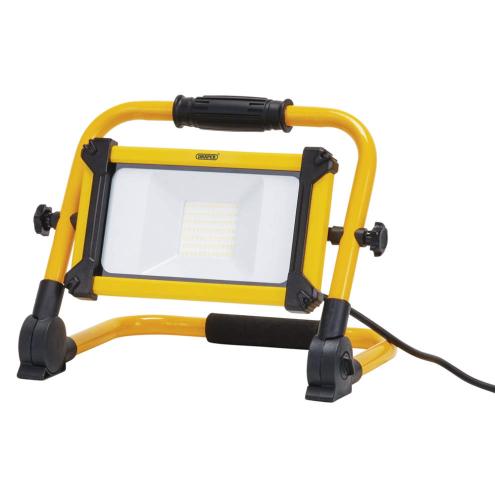Draper 10W 1100LM FOLDING SITELIGHT 03177 SMD LED Folding Site Light, 10W, 1100 Lumen