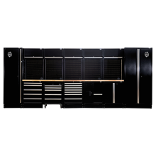 Draper 25PC COMBO WITHOUT SINK & WTOP 04390 BUNKERÂ Modular Storage Combo with Hardwood Worktop (25 Piece)