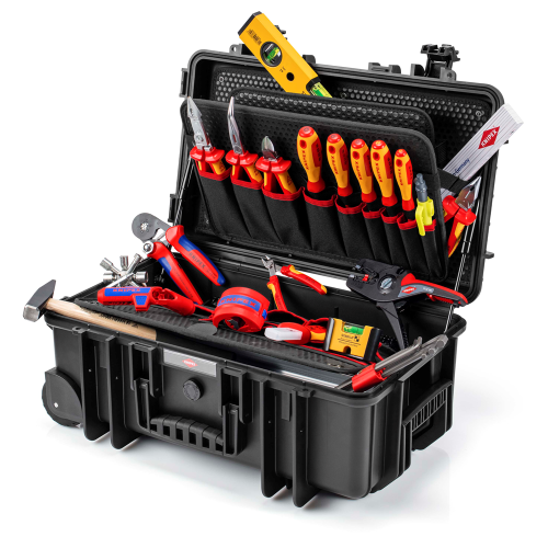 Knipex Draper TOOL CASE ROBUST26 MOVE ELEC 13172 13172 00 21 33 E Tool Case "Robust26" Electric