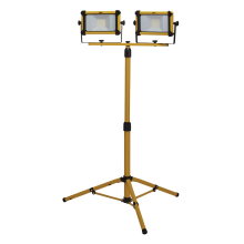 Draper 2X30W 6600LM TRIPOD SITELIGHT 03213 SMD LED Tripod Site Light, 2 x 30W, 6600 Lumens
