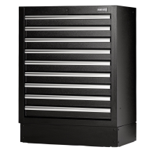 Draper 9 DRAWER BASE UNIT Modular Floor Cabinet, 9 Drawer, 680mm