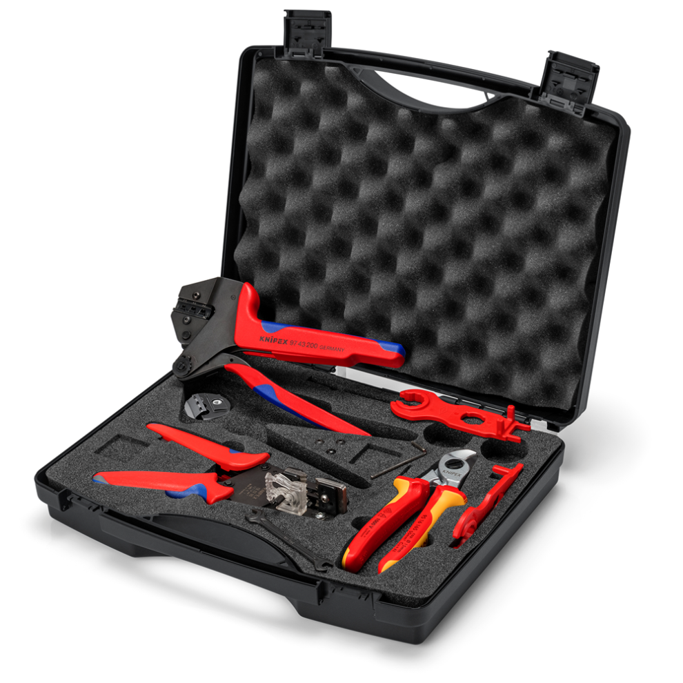 Draper TOOL BACKPACK PV FOR MC 4 13169 13169 97 91 04 V02 Tool Case for Photovoltaics for solar cable connectors MC4 (Multi-Contact)