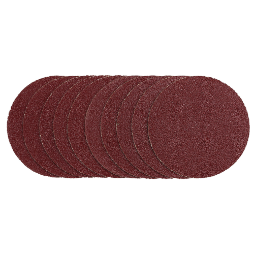 Draper Draper 125MM SANDING DISC 40G 02693 Sanding Discs, 125mm, Hook & Loop (Pack of 10)