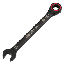 Draper 12.0MM RATCHETING SPANNER 03883 HI-TORQÂ Metric Ratchet Combination Spanners, Black