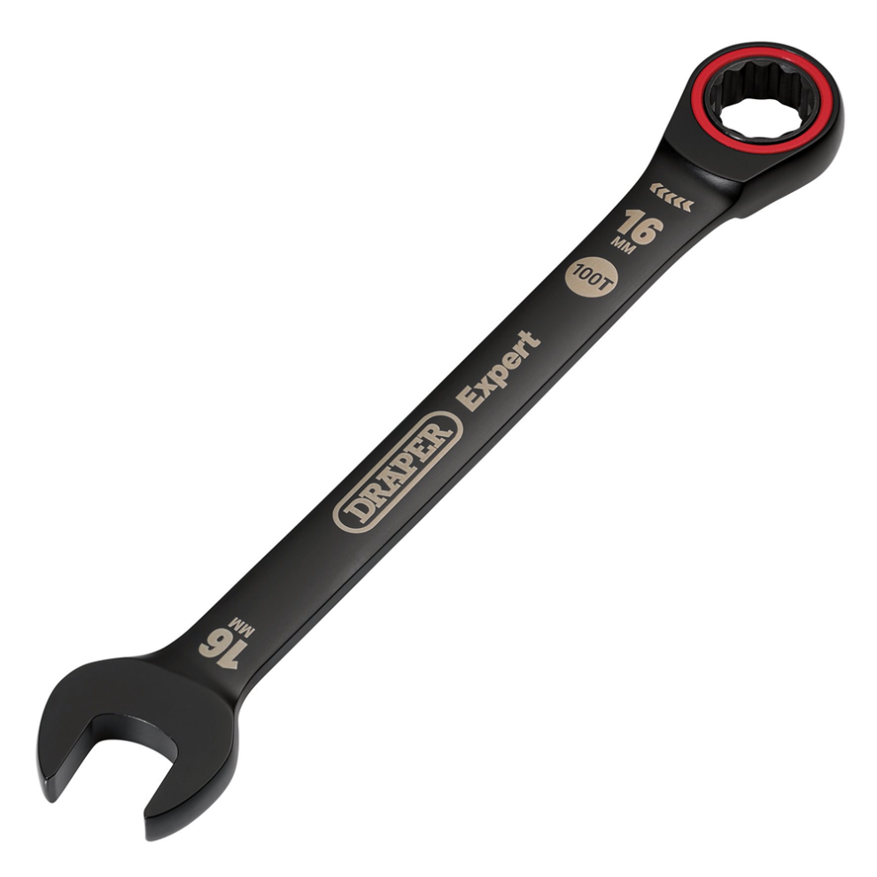 Draper Expert 03889 HI-TORQ® Metric Ratchet Combination Spanner 16... - Image 8