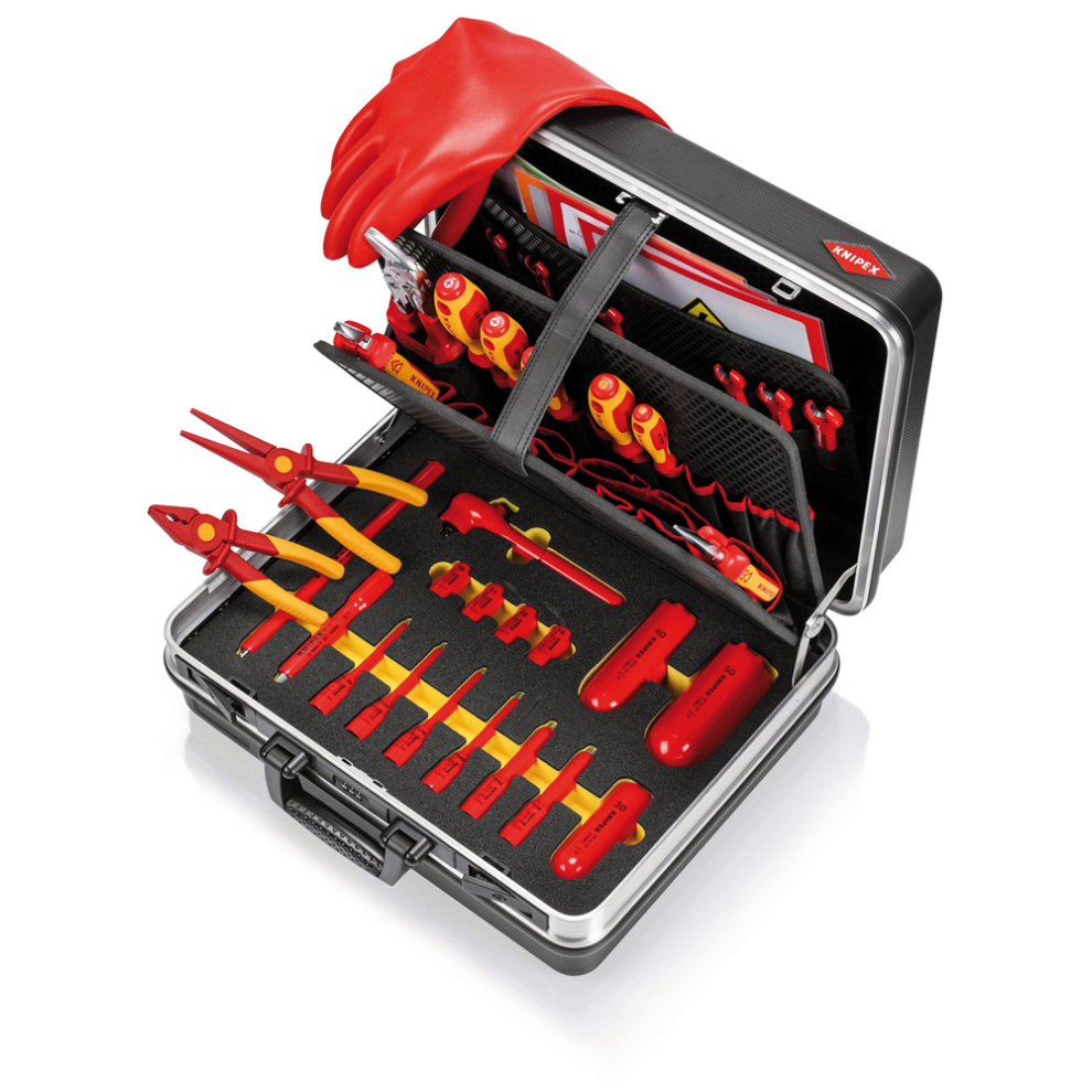 Draper TOOL CASE BASIC E-MOBILITY 13171 13171 KNIPEX 00 21 05 EV Tool Case "Basic" E-Mobility