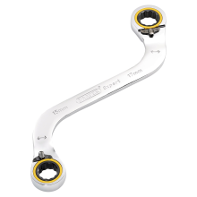 Draper 15X17MM S RATCHET SPAN 03945 HI-TORQÂ Double Ring Ratchet S-Shape Spanners